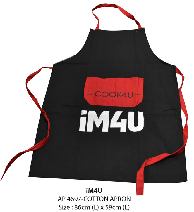 iM4U Apron Cook 4u Cotton Apron