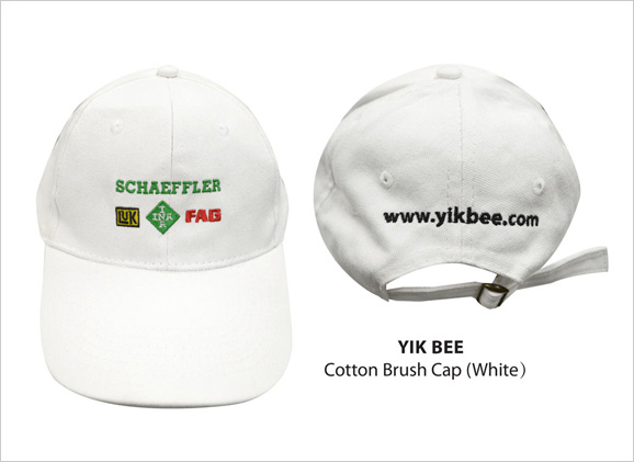 Cotton Brush Cap White