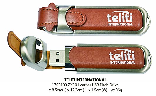 Leather USB Flash Drive ZX30