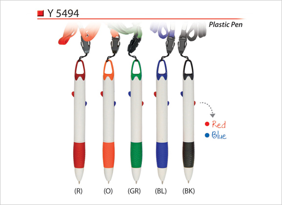 Dual Ink String Pen Y5494