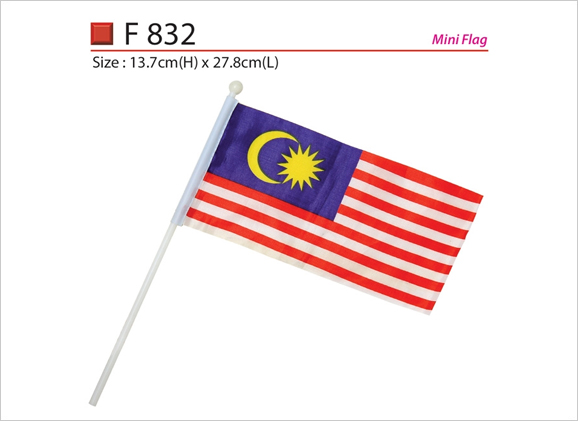 Malaysia Hand Flag F376