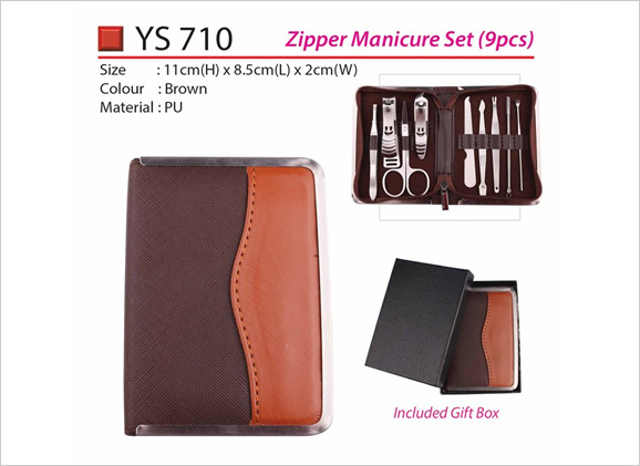 Zipper Manicure Set 9pcs YS710