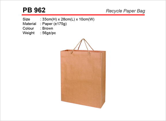 Recycle Paper Bag PB962