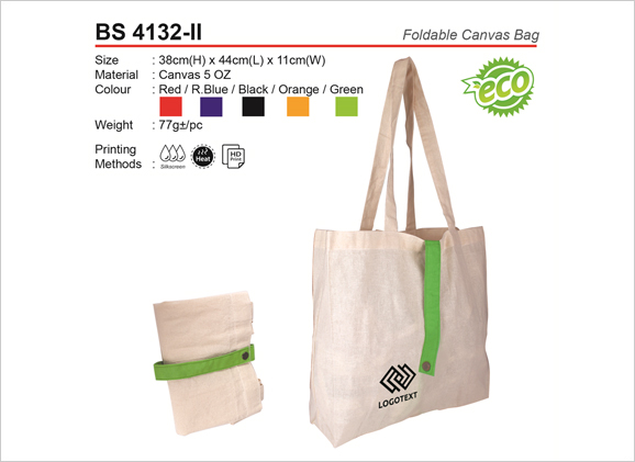 Foldable Canvas Bag BS4132-ii