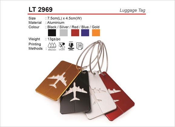 Metal Luggage Tag LT2969