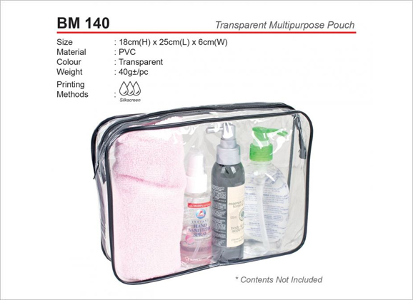 Transparent Multipurpose Pouch BM140