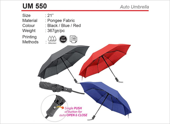 Foldable Auto Umbrella 21 UM550