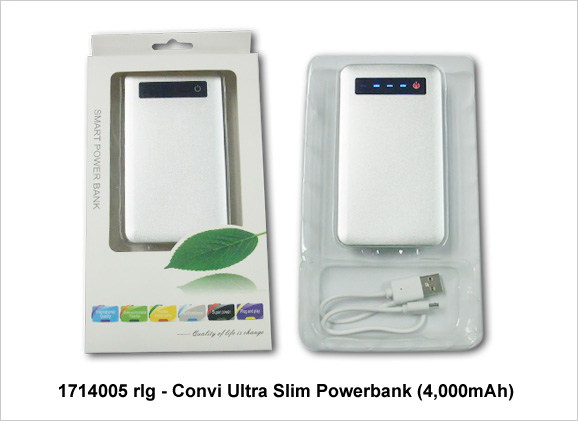 Convi Powerbank 4,000mAh