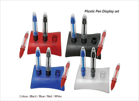 Plastic Pen Display Set