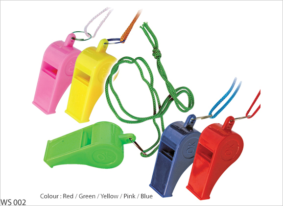 Plastic Whistles WS002