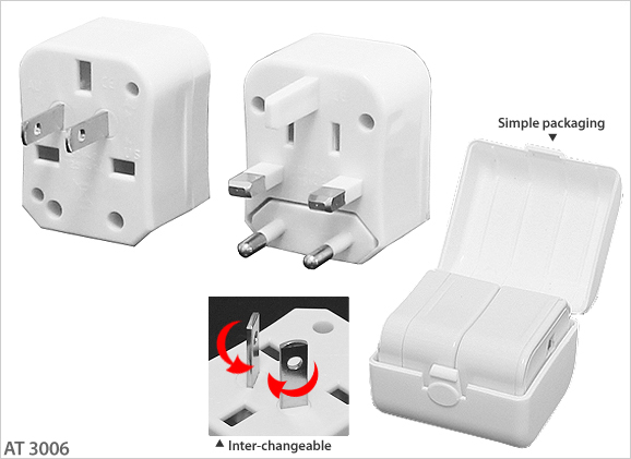 AT 1042 3006 Universal Travel Adapter