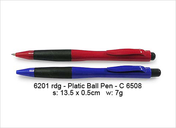 Plastic Ball Pen 6201