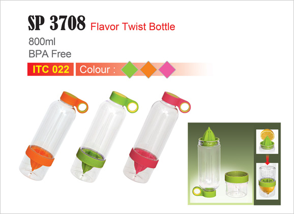 Flavor Twist Bottle SP3708 BPA Free 800ml