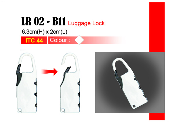 Luggage Lock LR02-BII