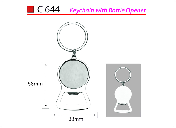 Keychain with Bottle Opener C644