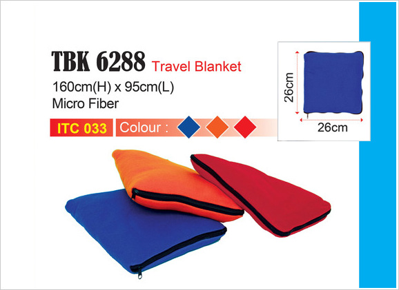 Zipper Travel Blanket TBK6288