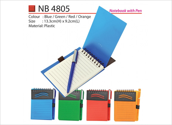 Notebook with Pen NB4805