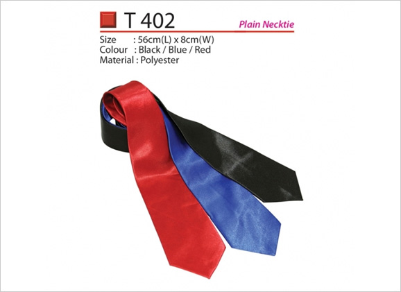 Plain Necktie T402