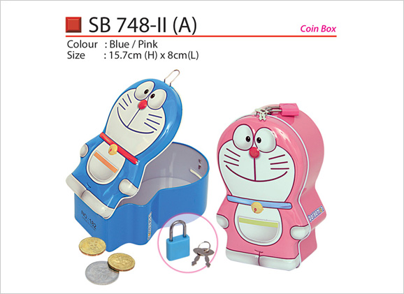 SB748ii SB748 ii A Doraemon Coin Box sb748iia