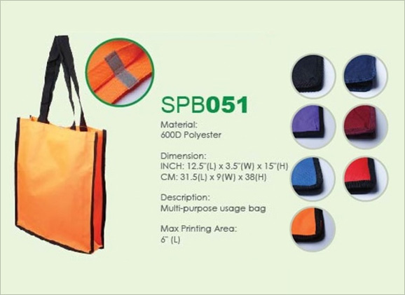 Polyester Tote Bag SPB051