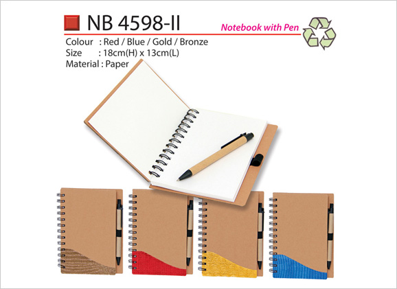 Notebook with Pen NB4598ii