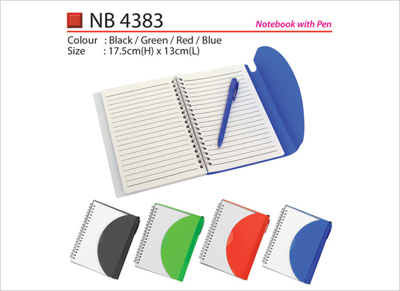 Notebook with Pen NB4383