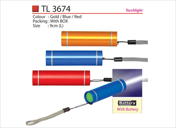 Torchlight with Box TL3674