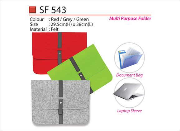 Multipurpose Felt Folder SF543