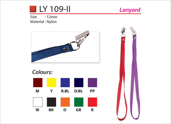 12mm Lanyard LY109ii