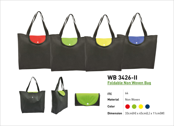 Foldable Non-Woven Bag WB3426 ii