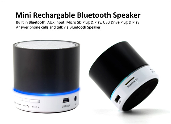 Mini Rechargeable Bluetooth Speaker