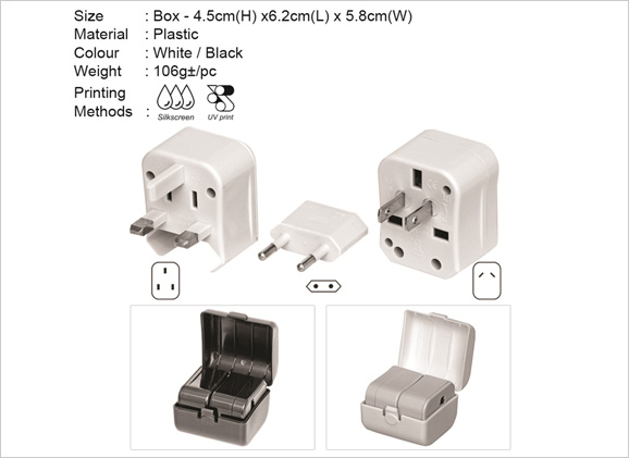 AT1042 Travel Adaptor with Casing