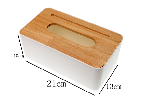 Wooden Tissue Box with Phone Holder Malaysia Corporate Gift Supplier