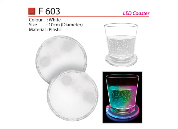 LED Coaster F603 Malaysia Corporate Gift Supplier